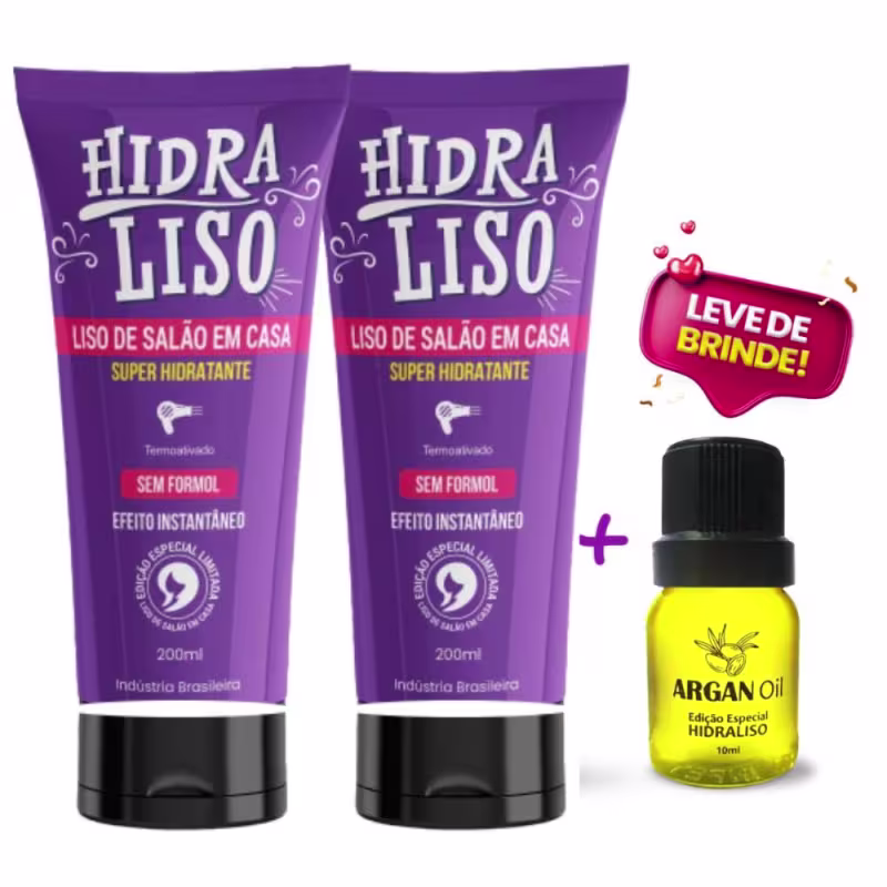 Kit Hidraliso Progressiva Alisante (2 Unidades de 200ml)
