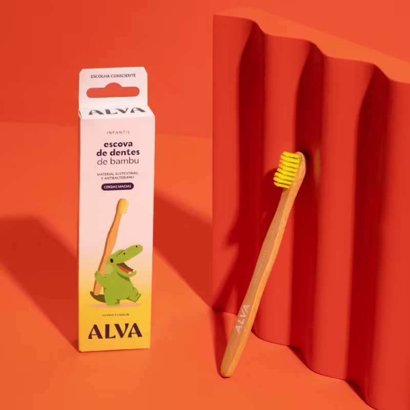Escova de dentes Bamboo Alva Infantil | Alva