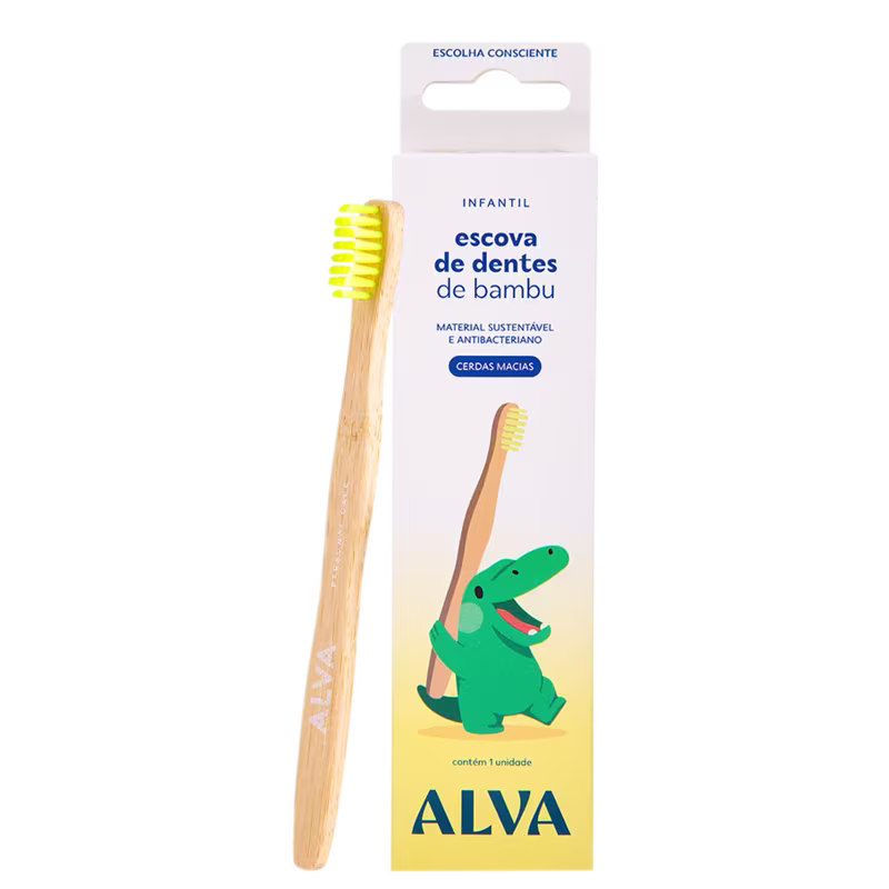 Escova de dentes Bamboo Alva Infantil | Alva