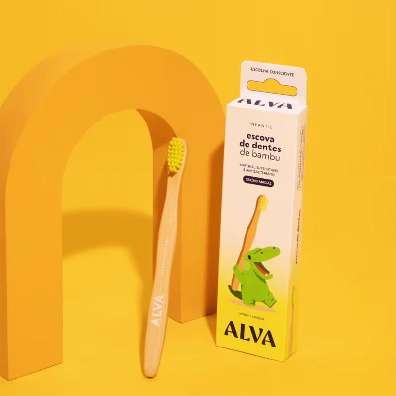 Escova de dentes Bamboo Alva Infantil | Alva