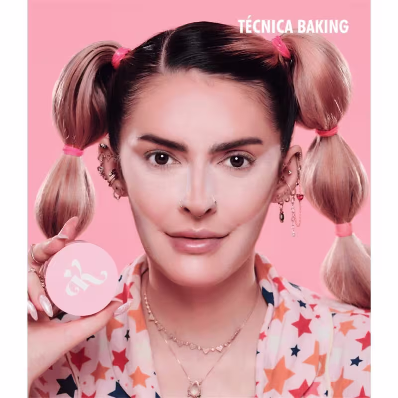 Pó Facial Solto Rosa Pink Powder by Karen Bachini 12g