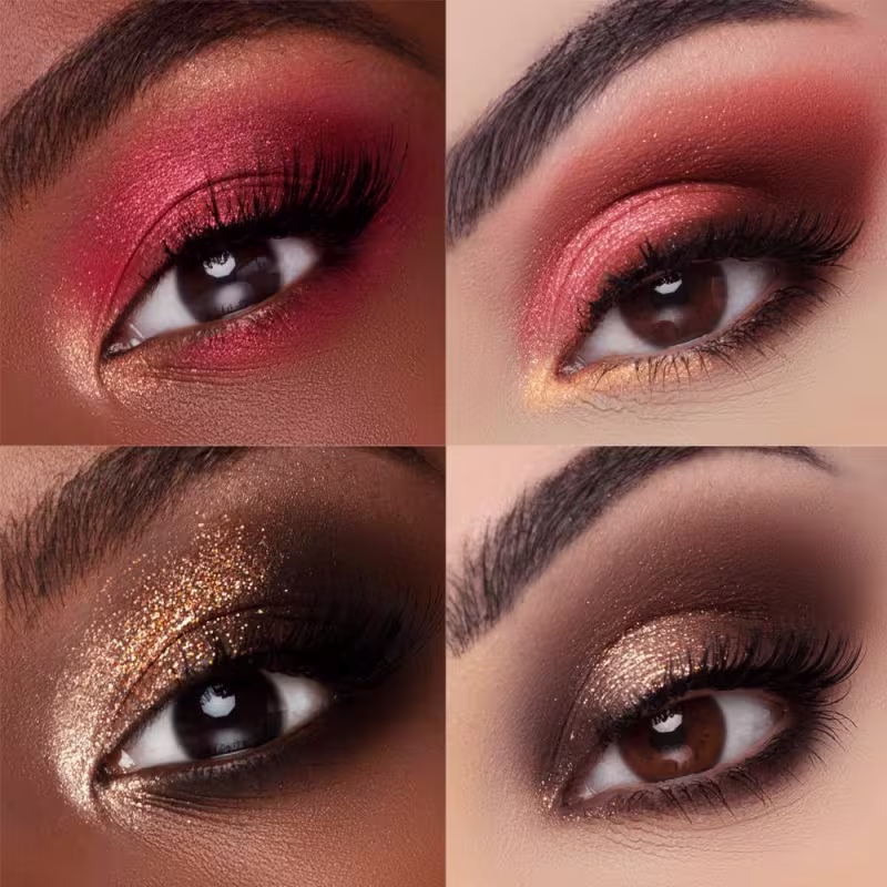 Kit Paletas de Sombras Ginger Glow Color e Nude (2 un)