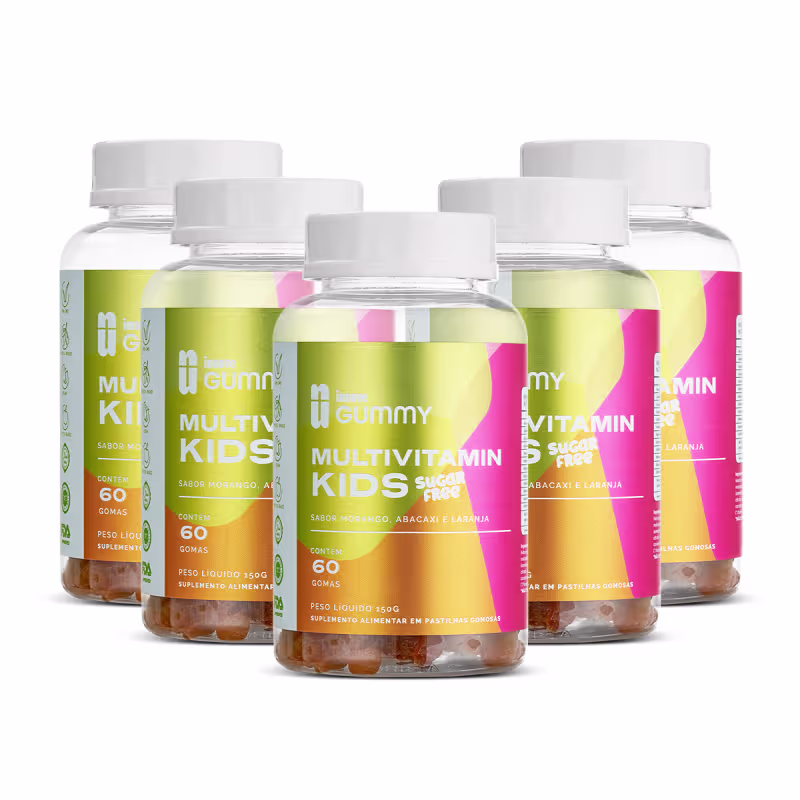 Kit Innoveway Gummy Multivitamin Kids Sugar Free - Suplemento Alimentar (300 Cápsulas)