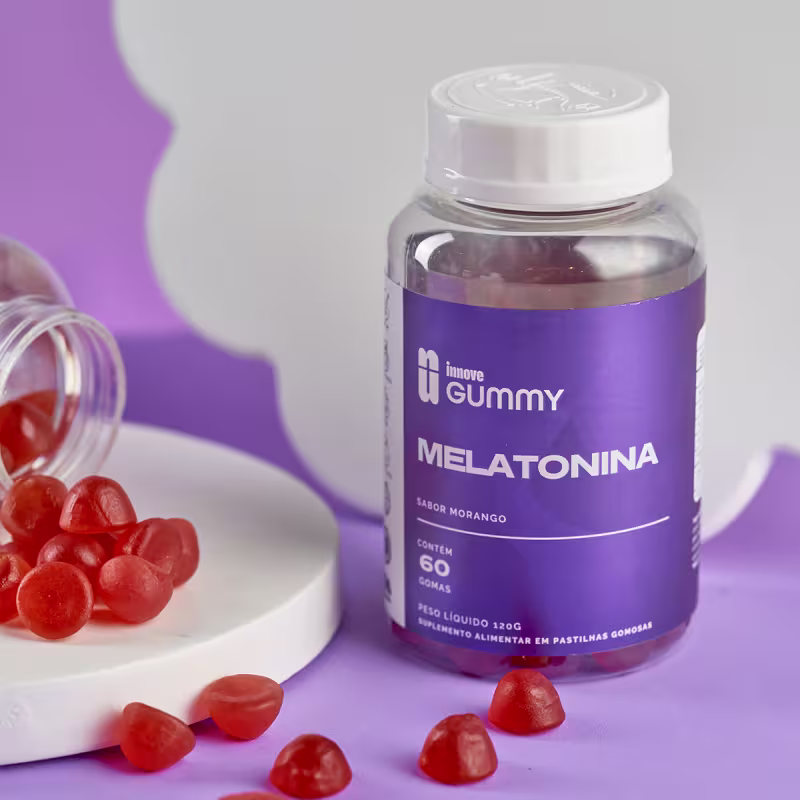 Kit Innoveway Gummy Melatonina Morango - Suplemento Alimentar (300 Cápsulas)