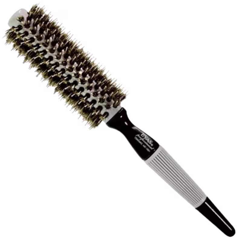 Evas Escova Cerdas Mistas Dupla Altura Mc-601 cinza - Escova de Cabelo