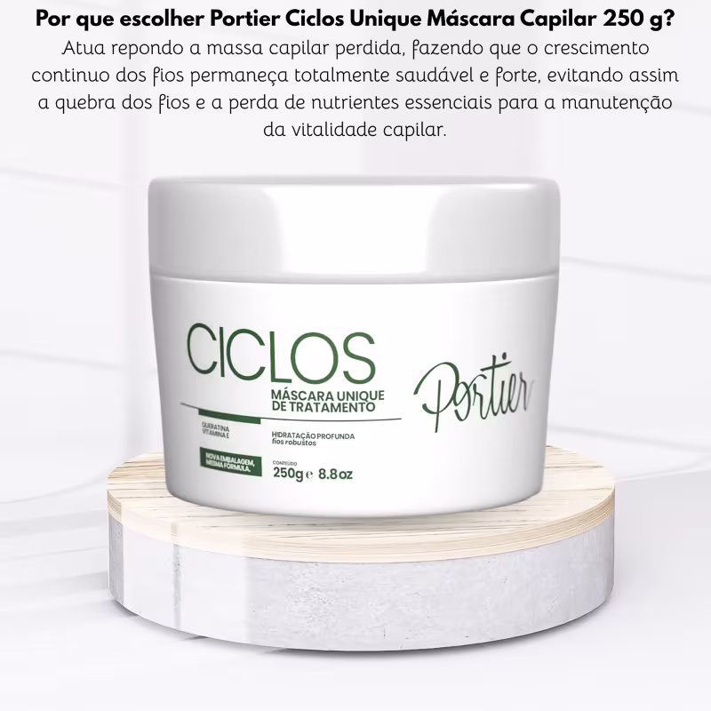 Portier Ciclos B-Tox - Máscara Capilar 250ml