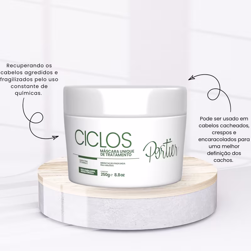 Portier Ciclos B-Tox - Máscara Capilar 250ml