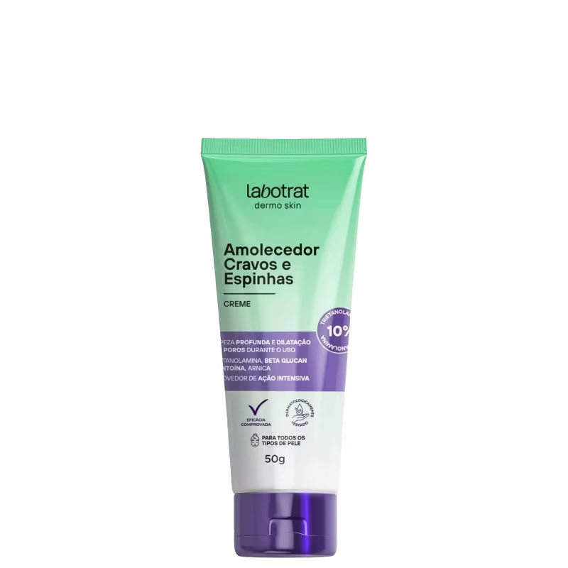 Creme Facial Labotrat Amolecedor Cravos & Espinhas, 50g.