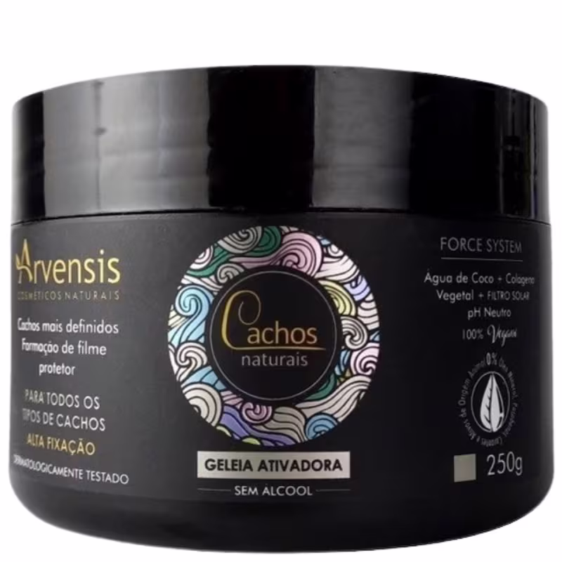 Kit Arvensis Shampoo Ativador Condicionador Day Afeter Mascara e Geleia