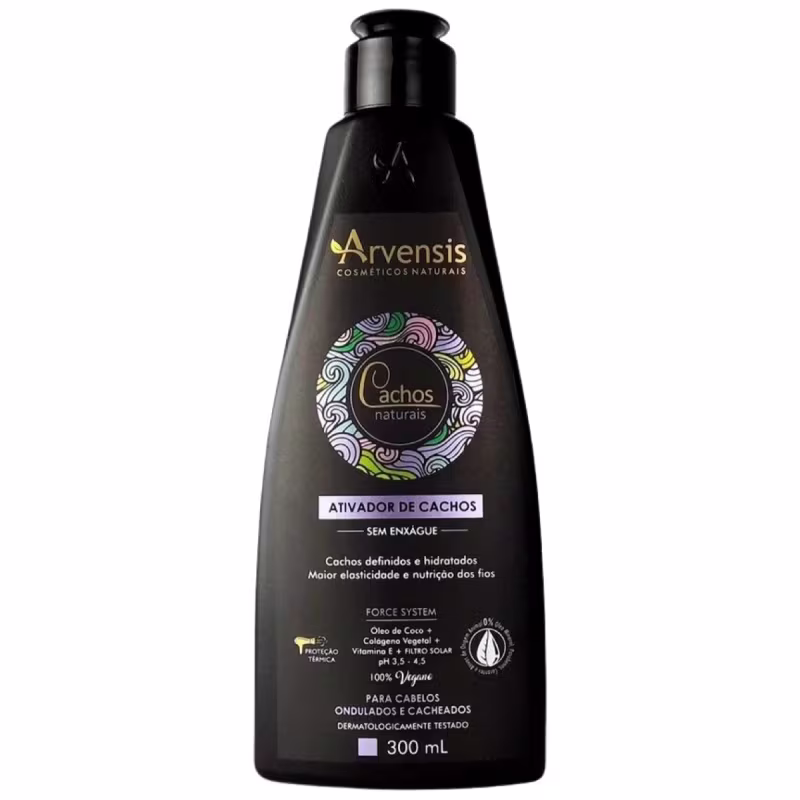 Kit Arvensis Shampoo Ativador Condicionador Day Afeter Mascara e Geleia