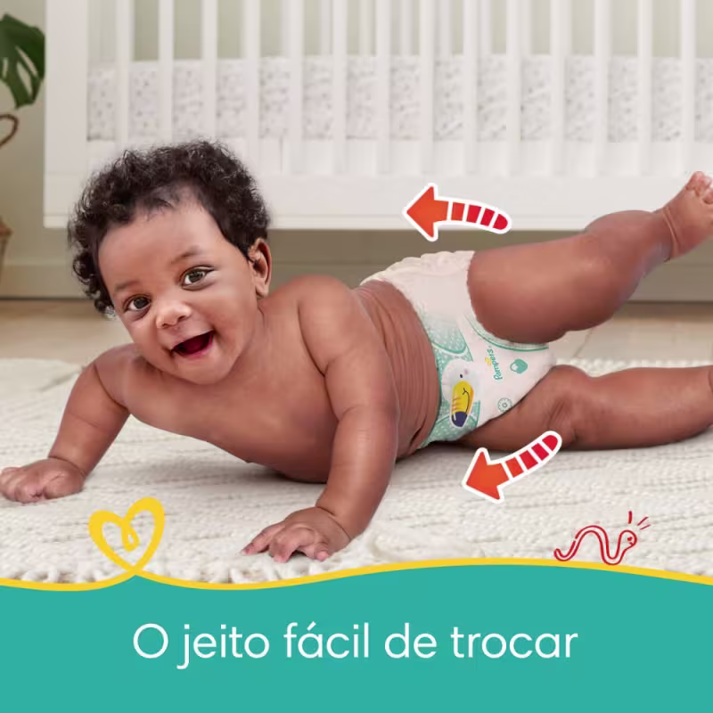 Fralda Pampers Pants Ajuste Total Max M 112 Unidades