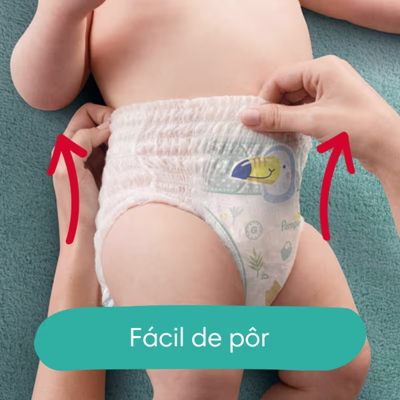 Fralda Pampers Pants Ajuste Total XG com 132un
