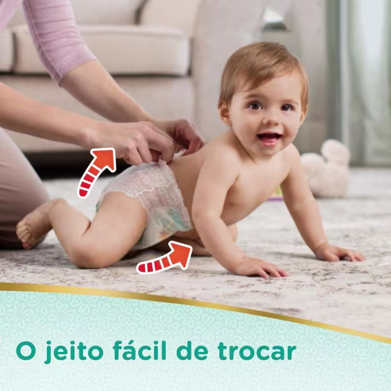 Fralda Pampers Pants Premium Care Jumbo XXG 60 Unidades