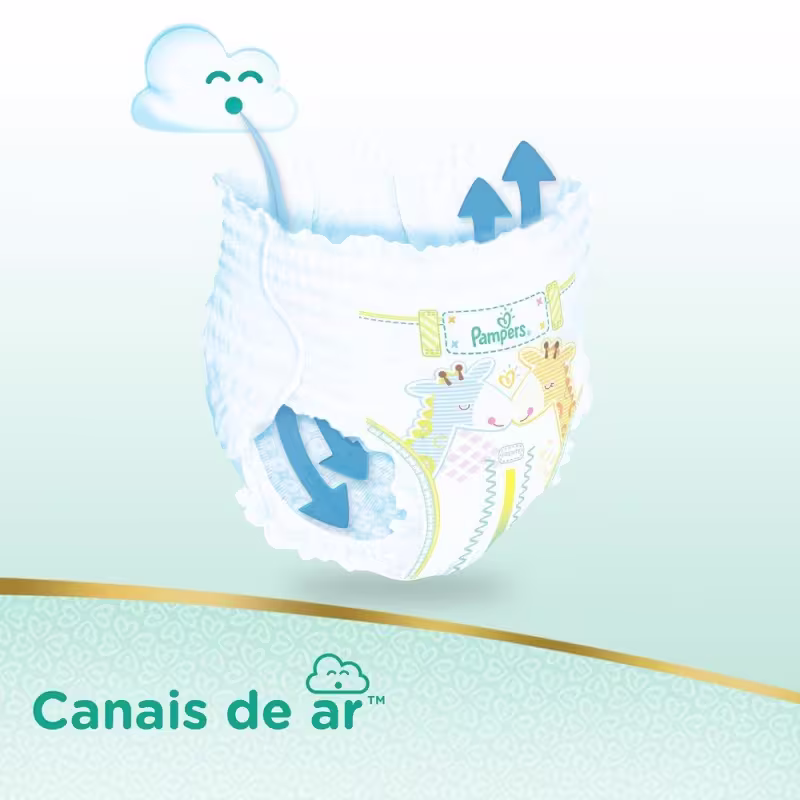 Fralda Pampers Pants Premium Care Jumbo XXG 60 Unidades