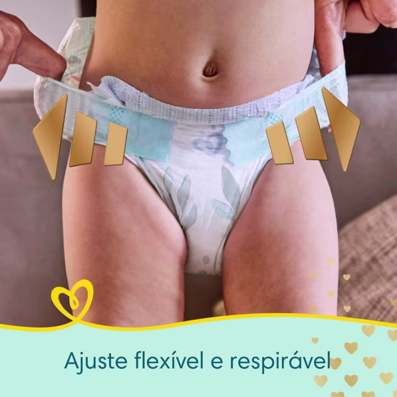 Kit Fralda Pampers Premium Care Nova Jumbo Tamanho M 240 Unidades