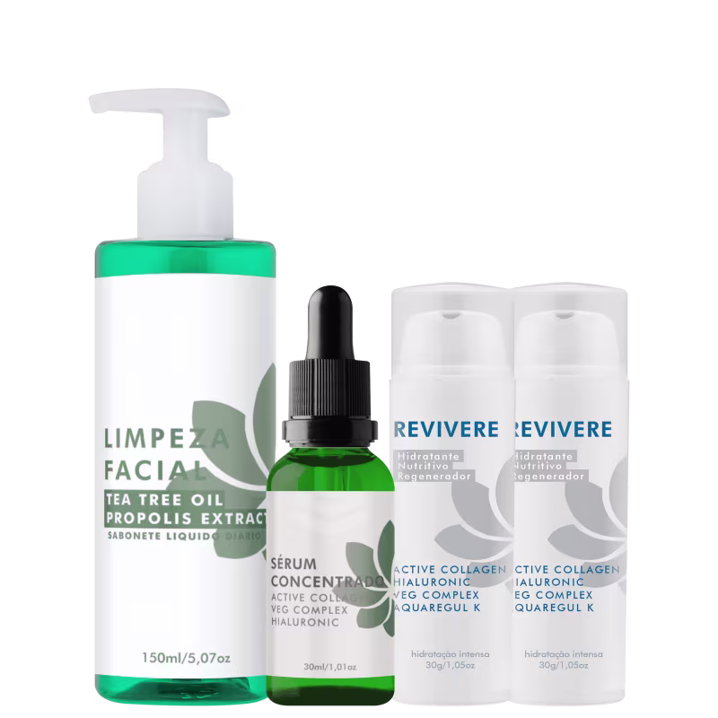 kit Nena Gugél Biocosméticos - Skincare Concentrado - Tratamento Antiidade Peles Maduras