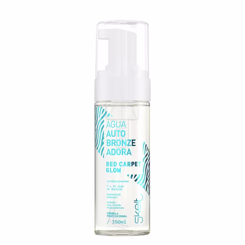 Kit Skelt Red Carpet Glow Hidratante Corporal UNEXPECTED Sunset Água Shower (4 produtos)