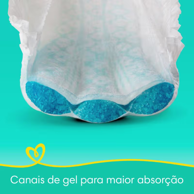 Fralda Pampers Confort Sec Jumbo Plus M com 148un