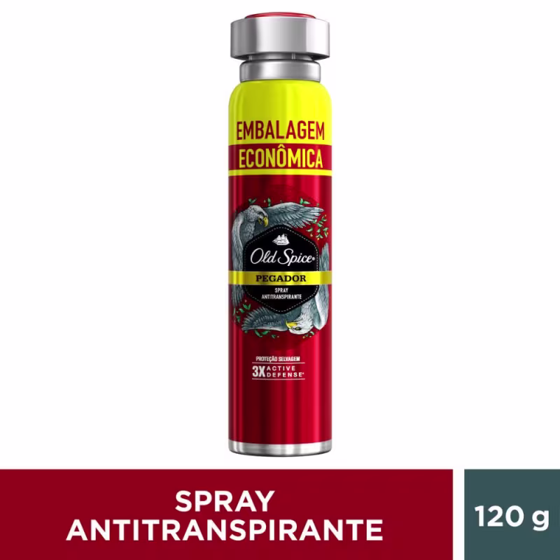 Desodorante Antitranspirante Aerossol Old Spice Pegador 200ml