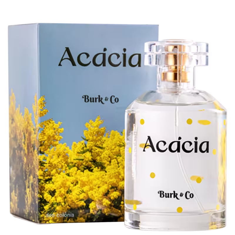 Acácia Burk & Co Desodorante Colônia - Perfume Feminino 100ml