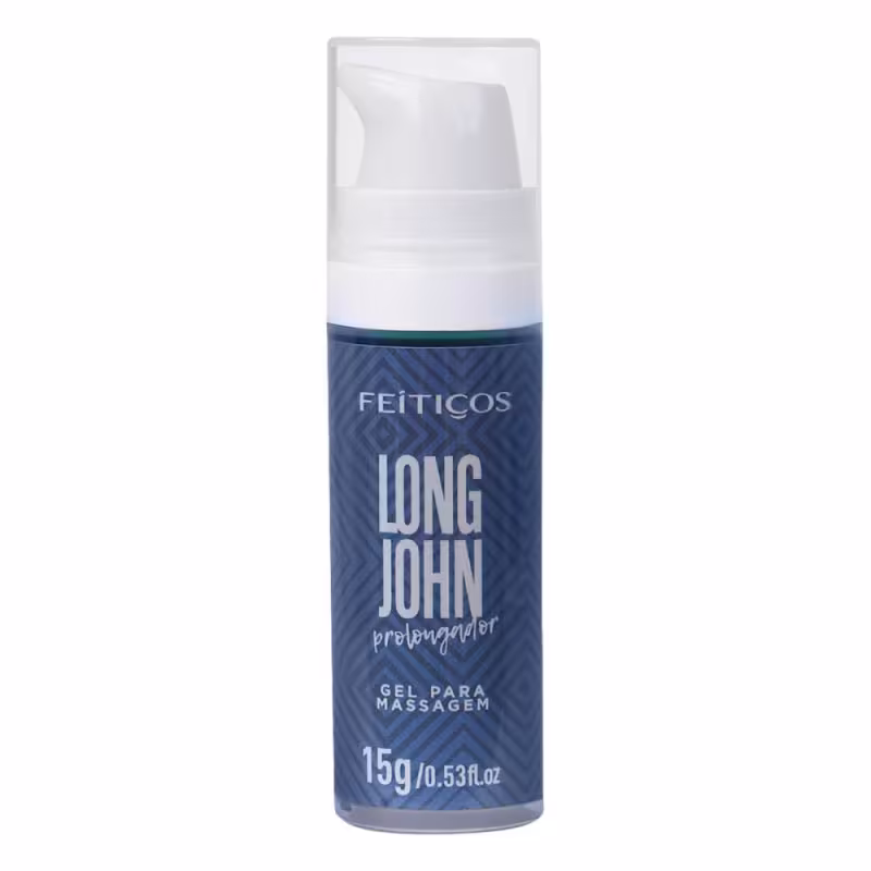 Gel Massageador Retardante Long John Prolongador de 15g Feitiços