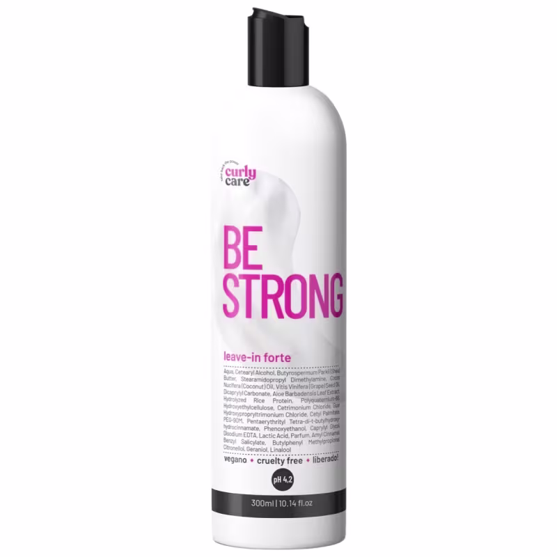 Kit Curly Care No Spume + Be Strong E Óleo Brilho E Maciez