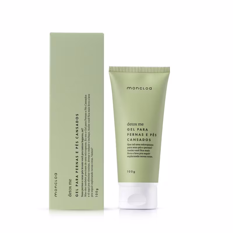 Gel para Pés e Pernas Cansados Detox Me Moncloa 100g