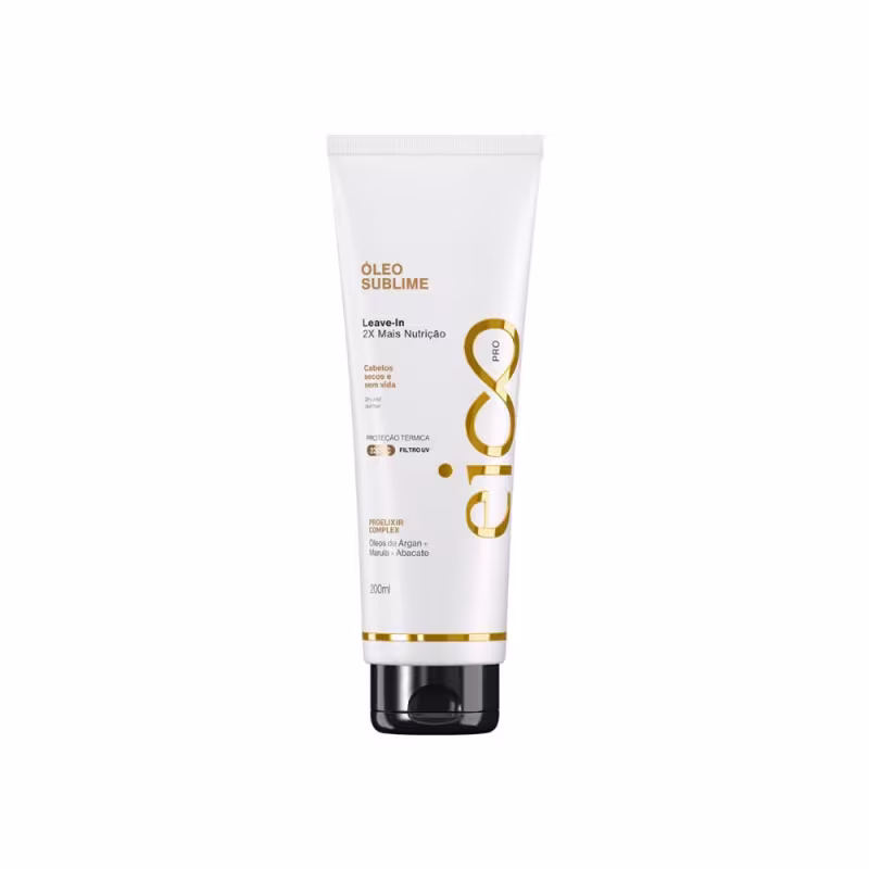 Leave-in Eico Pro Óleo Sublime, 200ml.