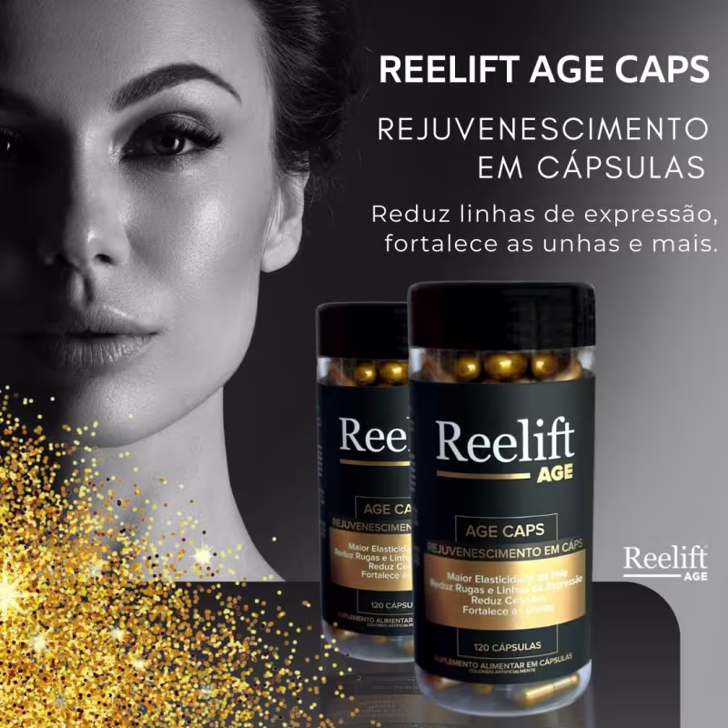 Kit Reelift Clear Clarifier 30g e Age Caps 120 cáps