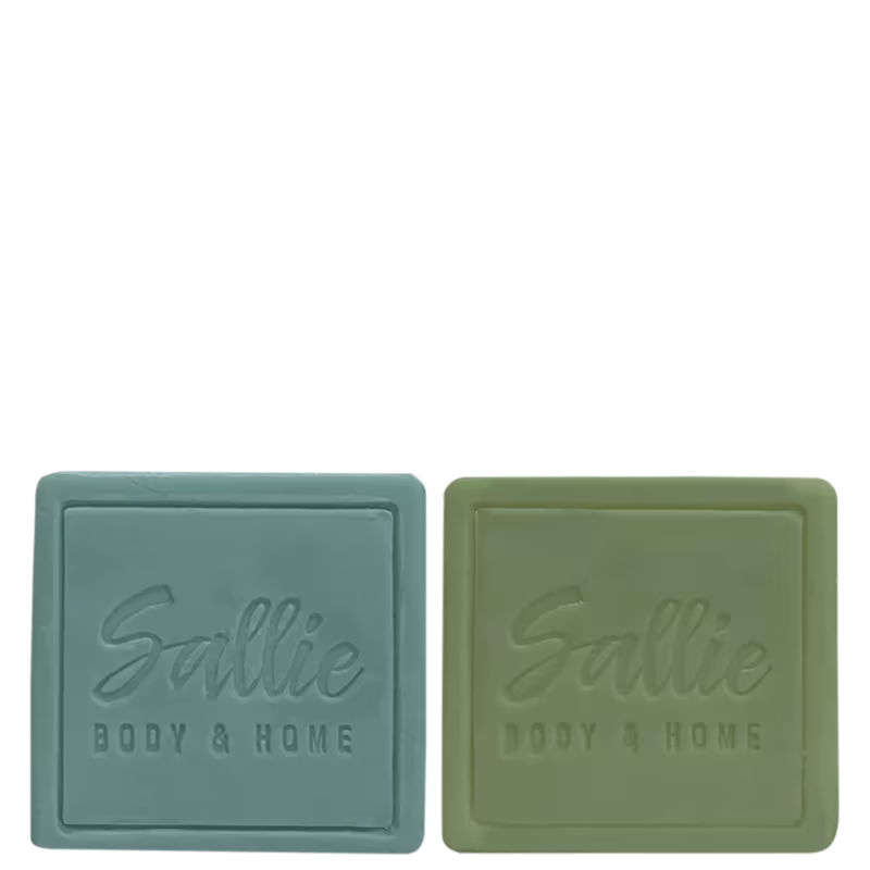 Sallie Body & Home Sabonetes em barra Good Vibes 2 unidades de 90g cada
