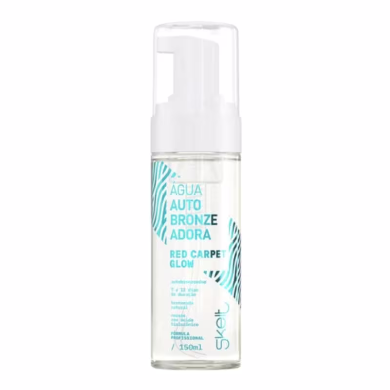 Kit Skelt Red Carpet Glow Água Autobronzeadora + Iluminador