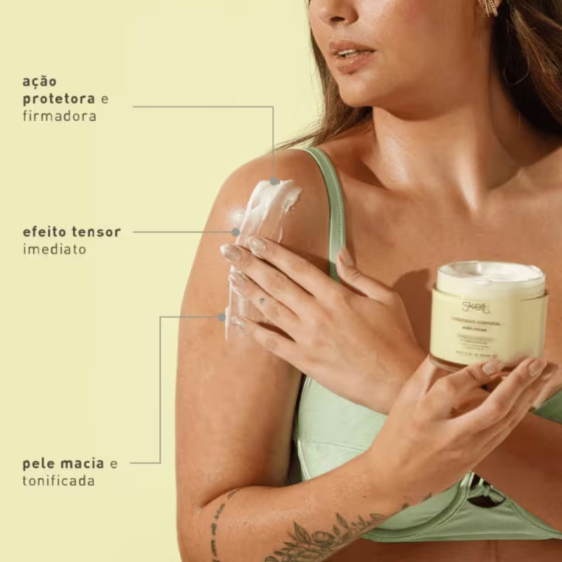 Kit Creme Hidratante Unexpected Day e Sabonete Shower Cream Skelt