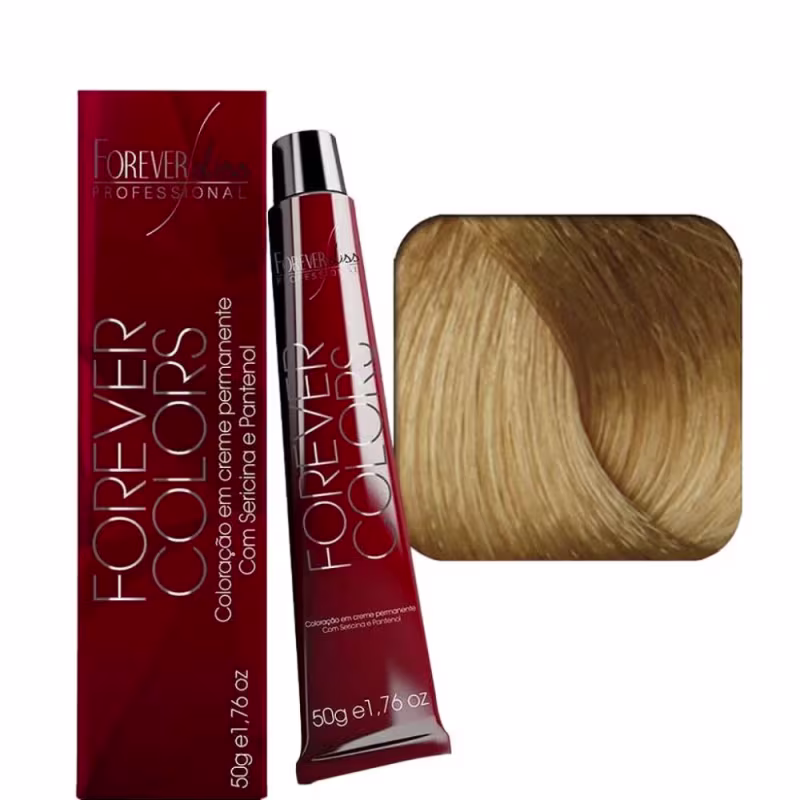 Tinta Forever Liss Coloração Forever Colors 10.0 Louro Claríssimo 50g