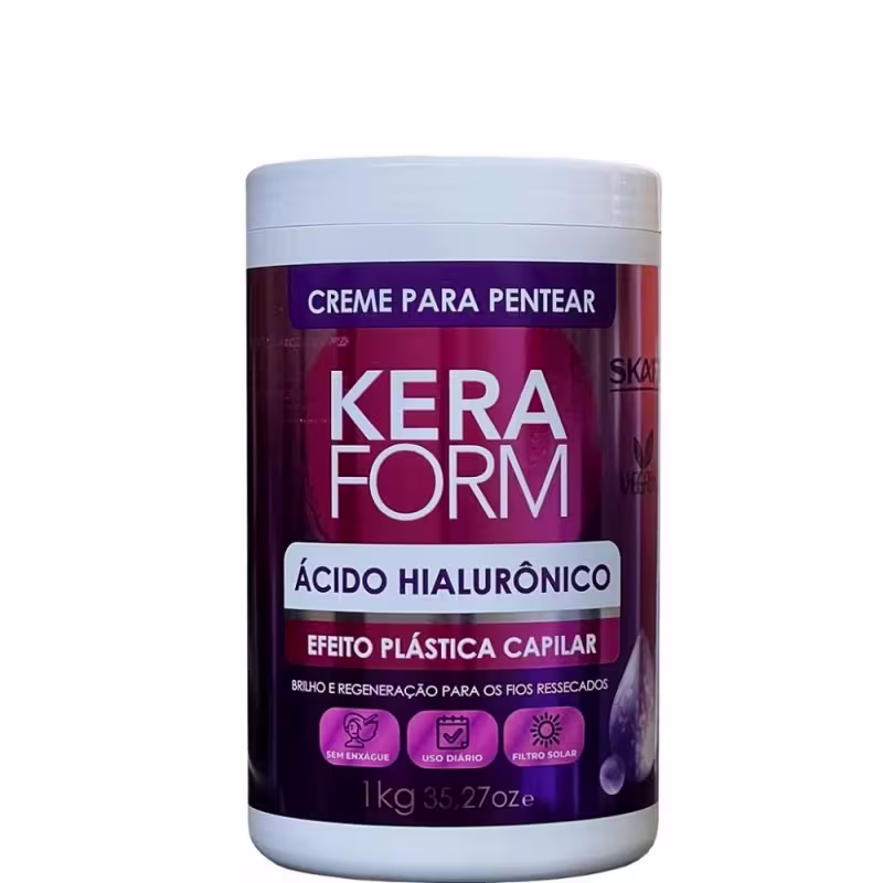 Skafe Keraform Creme de Pentear Ácido Hialurônico 1kg