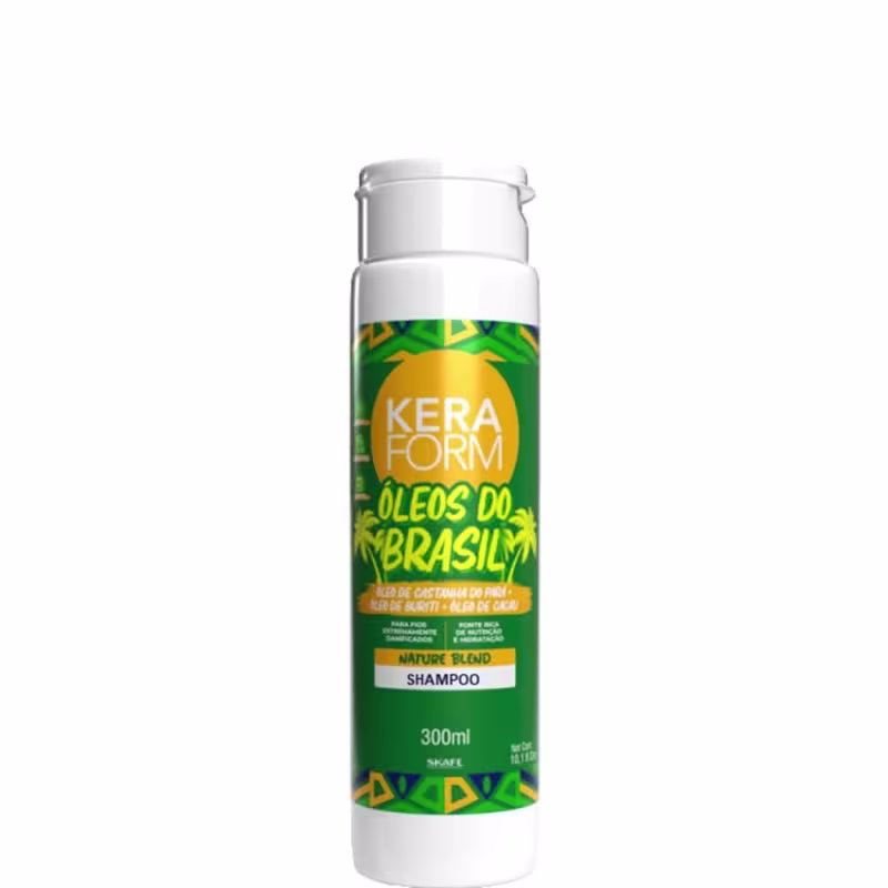 Skafe Keraform Shampoo Óleos do Brasil 300ml