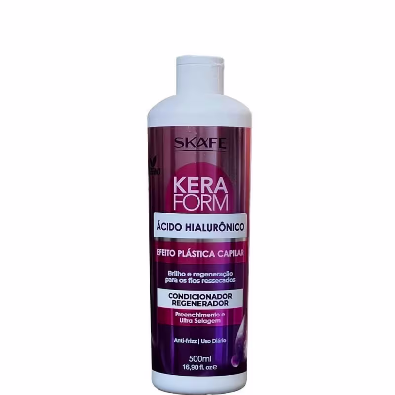 Skafe Keraform Condicionador Regenerador Ácido Hialurônico 500ml