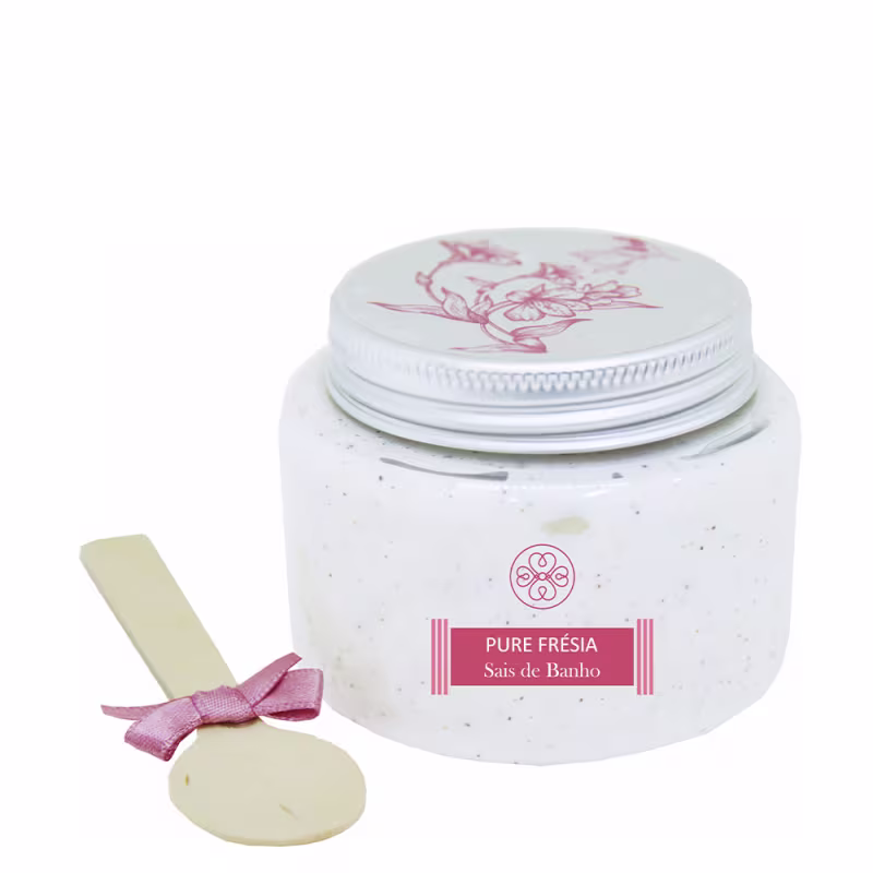Flora Vie Pure Frésia - Sais de Banho 200g