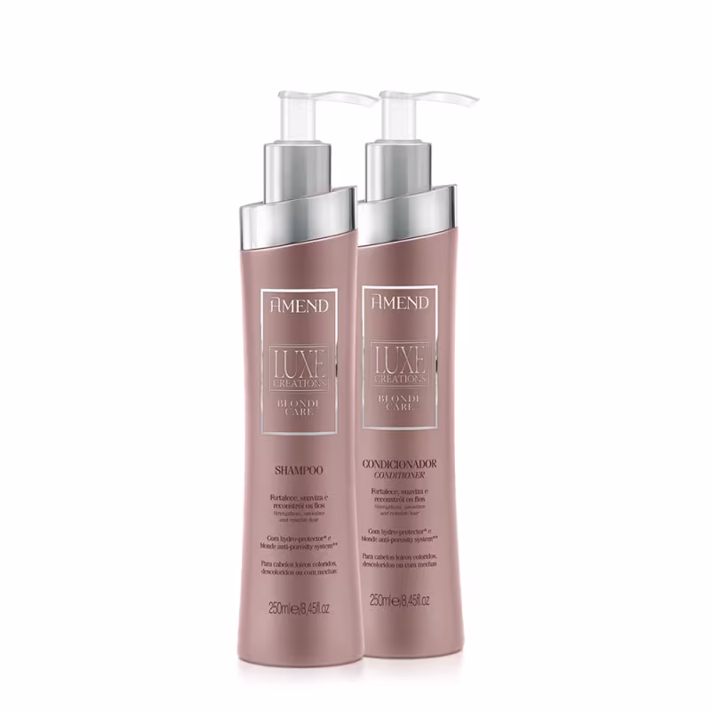 Kit Amend Luxe Creations Blonde Care Duplo (2 Produtos)