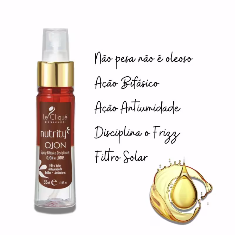 Kit de Nutrição Óleo de Ojon Nutrity  3 Passos 300 ml