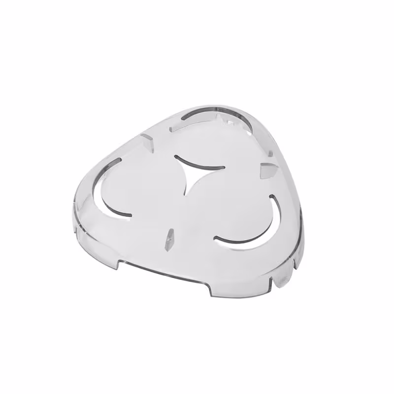 Peça do barbeador elétrico, onde se trocam as lâminas.