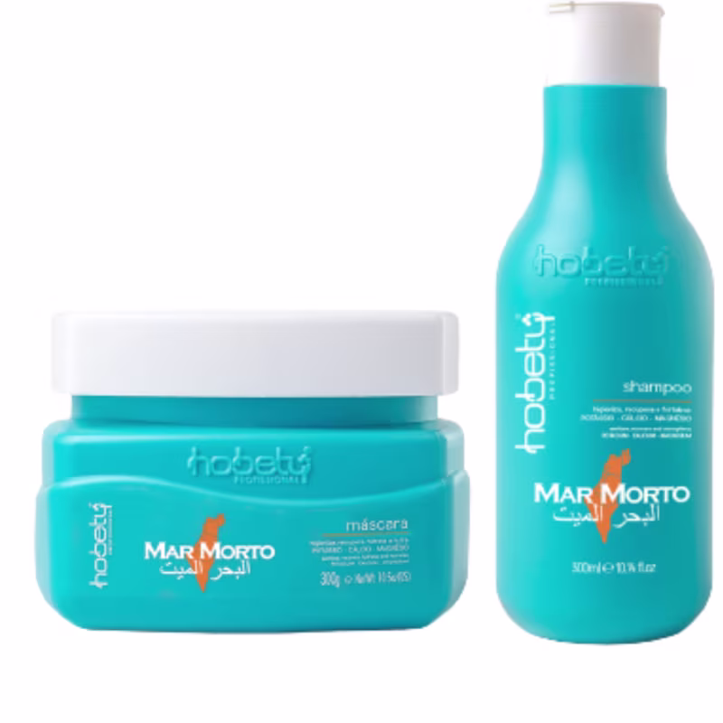 KIT TRATAMENTO MAR MORTO 300ML HOBETY