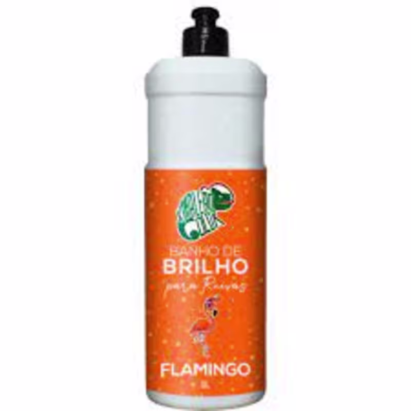 Banho De Brilho Para Ruivas Flamingo Kamaleão Color 1 Litro