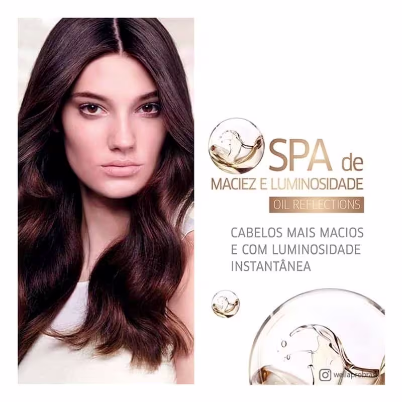 Kit Wella Professionals Oil Reflections Dupla Salão (2 Produtos)