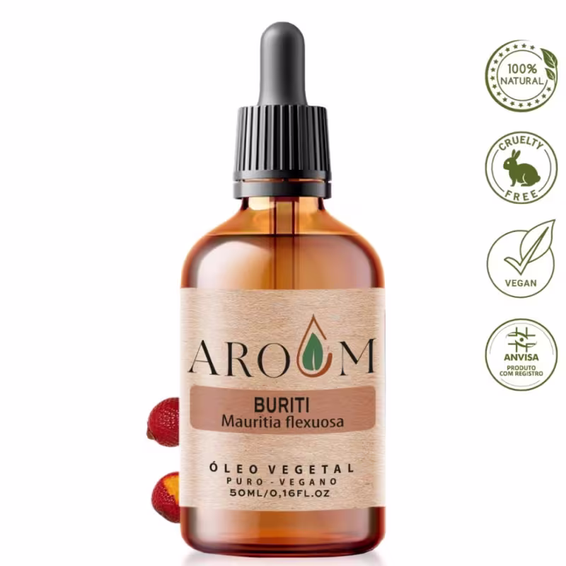 Óleo Vegetal de Buriti Aroom - 50ML
