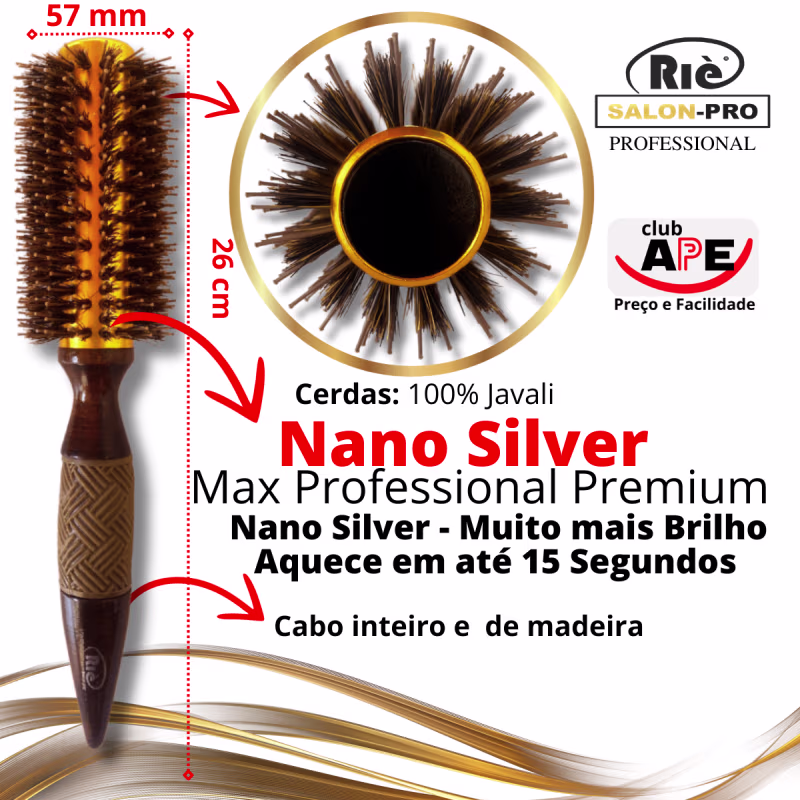 RIÈ SALON-PRO  KIT 2 ESC PROF JAVALI INFINITI  57 +1 PENTE
