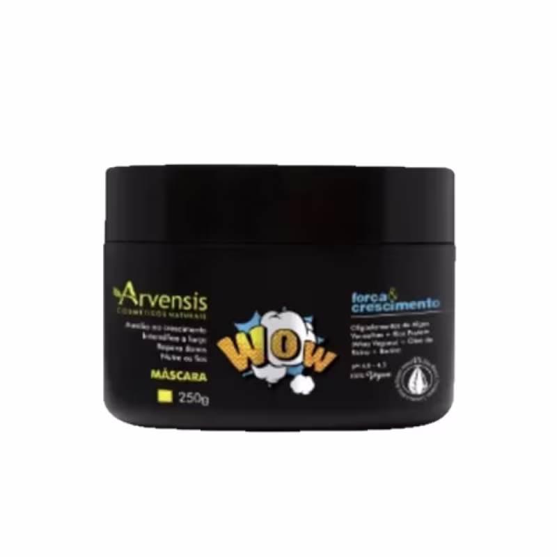 Kit Arvensis Wow Força e Crescimento Máscara 250g (2 Unidades)