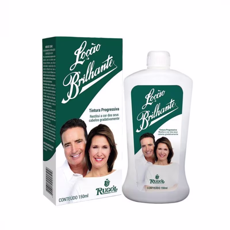 Loção Brilhante Rugol Tintura Progressiva 150ml