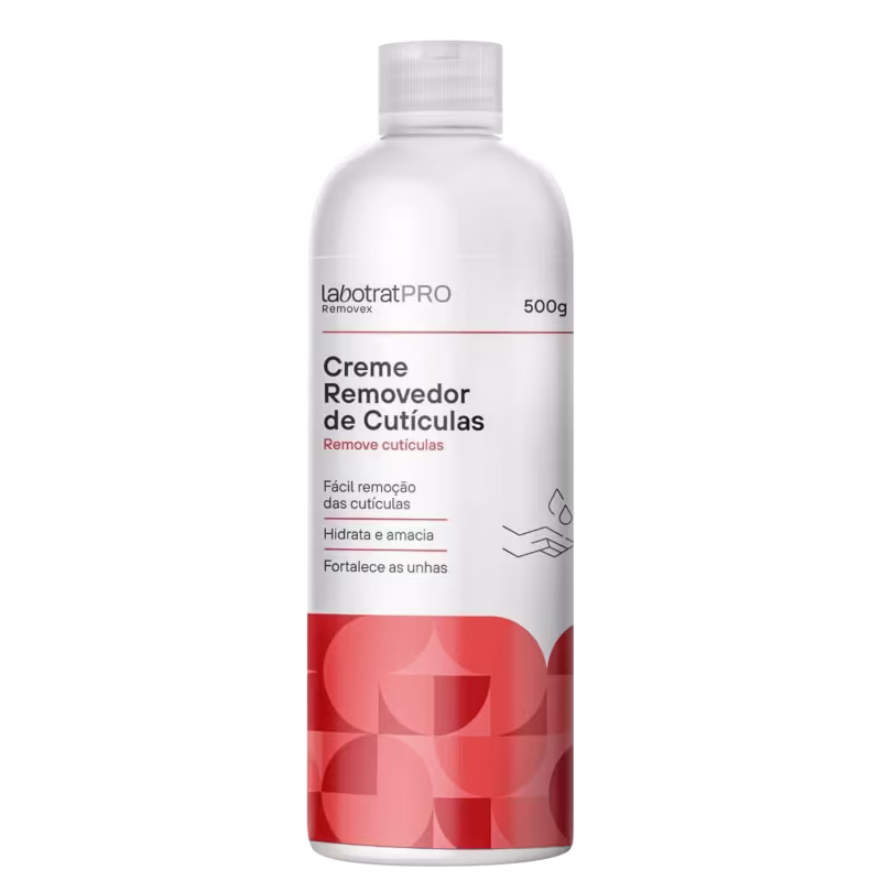 Creme Removedor de Cutículas Labotrat Pro Removex Fortalece as Unhas - 500g