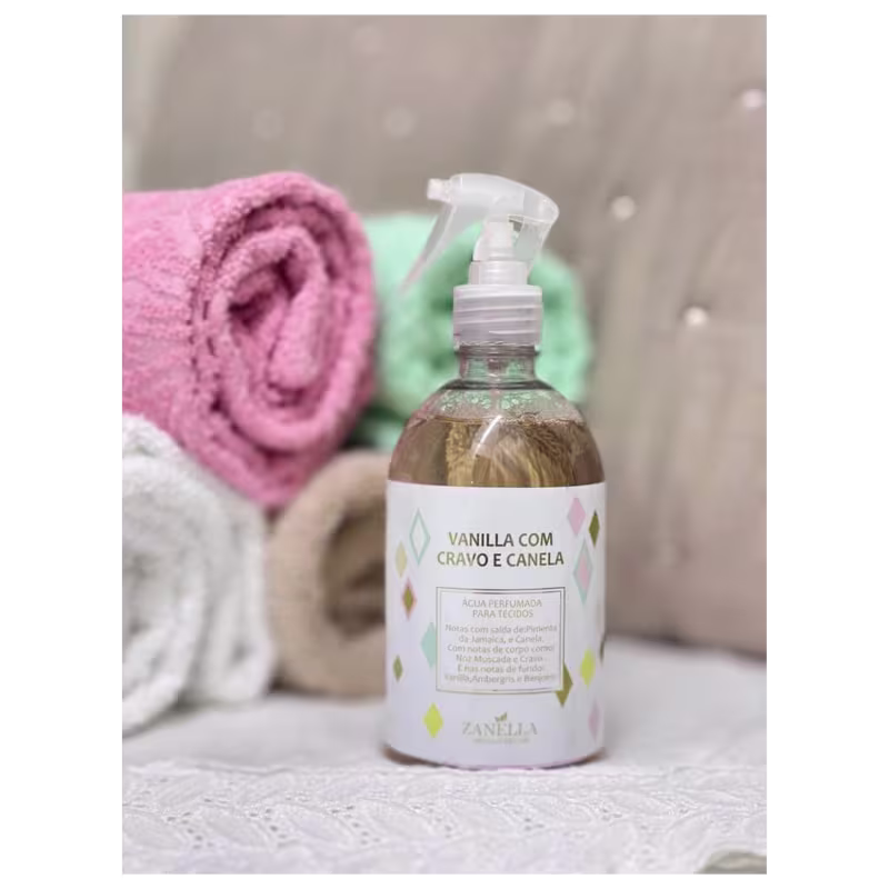 Zanella Aromas Decor Vanilla com Cravo e Canela - Água Perfumada 500ml