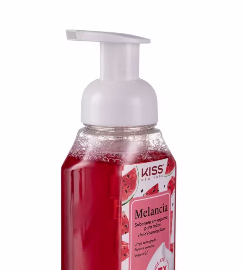 Sabonete Espuma Melancia Kiss New York 250ml